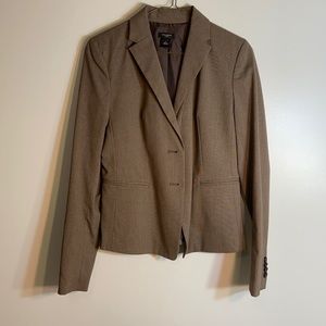 Ann Taylor brown suit jacket
